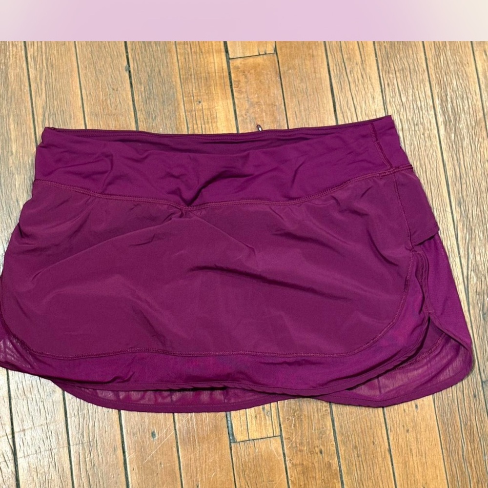 lululemon athletica Purple Mini Skirt